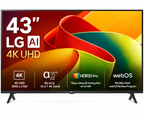 Smart Tivi LG AI 4K 43 inch 43UA8450PSA