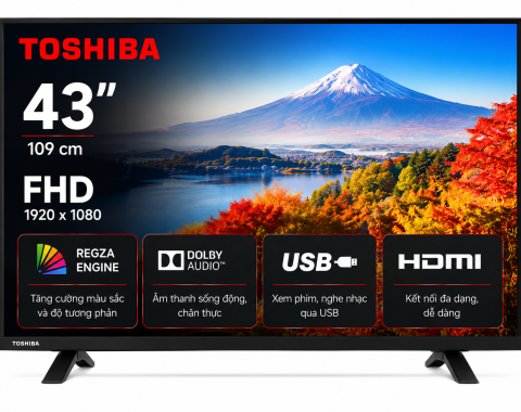 Smart Tivi Toshiba FHD 43 inch 43V31MP