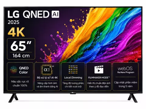 Smart Tivi QNED LG AI 4K 65 inch 65QNED81ASA