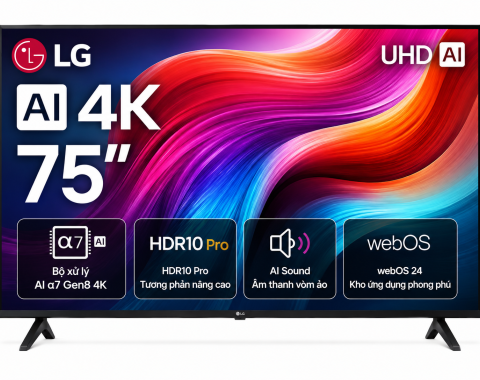 Smart Tivi LG AI 4K 75 inch 75UA8450PSA