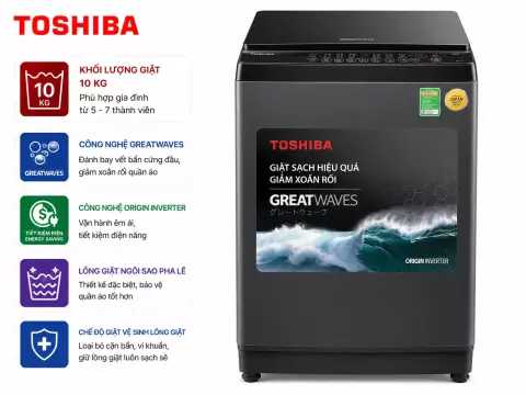 Máy giặt Toshiba 10 kg AW-M1100PV(MK)
