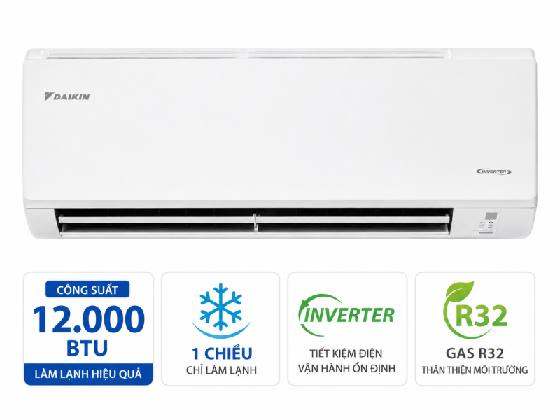 Điều hòa Daikin 12000 BTU FTF35XAV1V