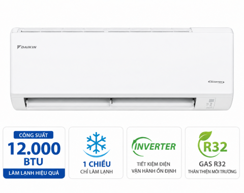 Điều hòa Daikin 12000 BTU 1 chiều inverter FTKB35ZVMV