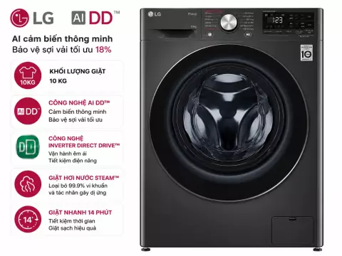 Máy giặt LG AI DD Inverter 10 kg FV1410S4B