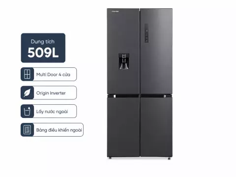 Tủ lạnh Toshiba Inverter 509 lít GR-RF605WI-PMV(06)-MG