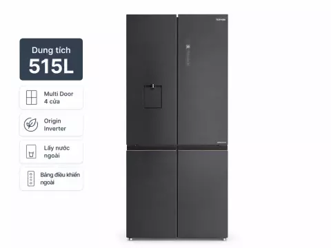 Tủ lạnh Toshiba Inverter 515 lít Multi Door GR-RF675WI-PMV(06)-MG