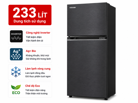 Tủ lạnh Toshiba Inverter 233 lít GR-RT303WE-PMV(52)