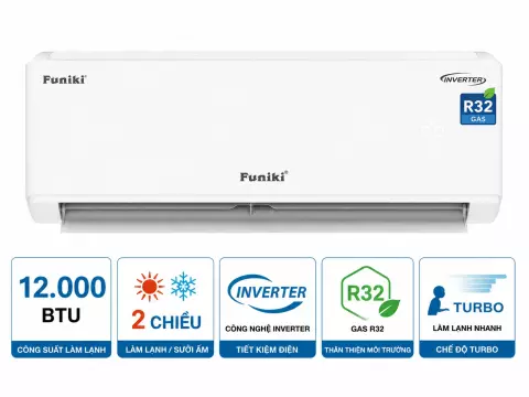 Điều hòa Funiki 12000BTU 2 chiều inverter HIH12TMU