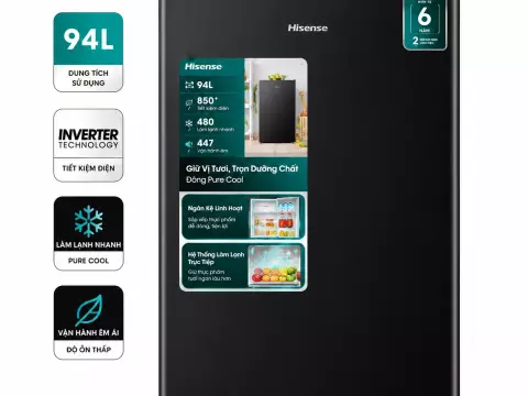 Tủ lạnh Hisense 94 lít HR09DB