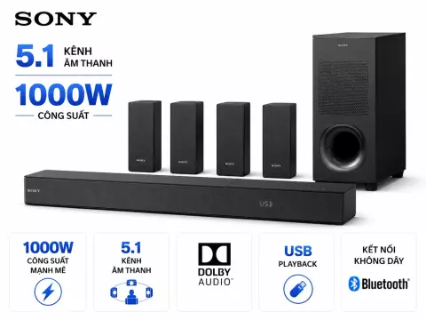 Bộ loa Sony 5.1 HT-S700RF 1000W