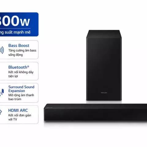 Bộ loa thanh Samsung HW-C450/XV 300W