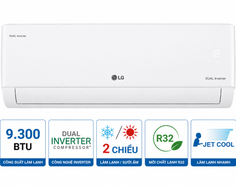 Điều hòa LG Inverter 9300 BTU IDC09M1