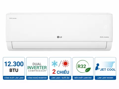 Điều hòa LG Inverter 12300 BTU IDC12M1