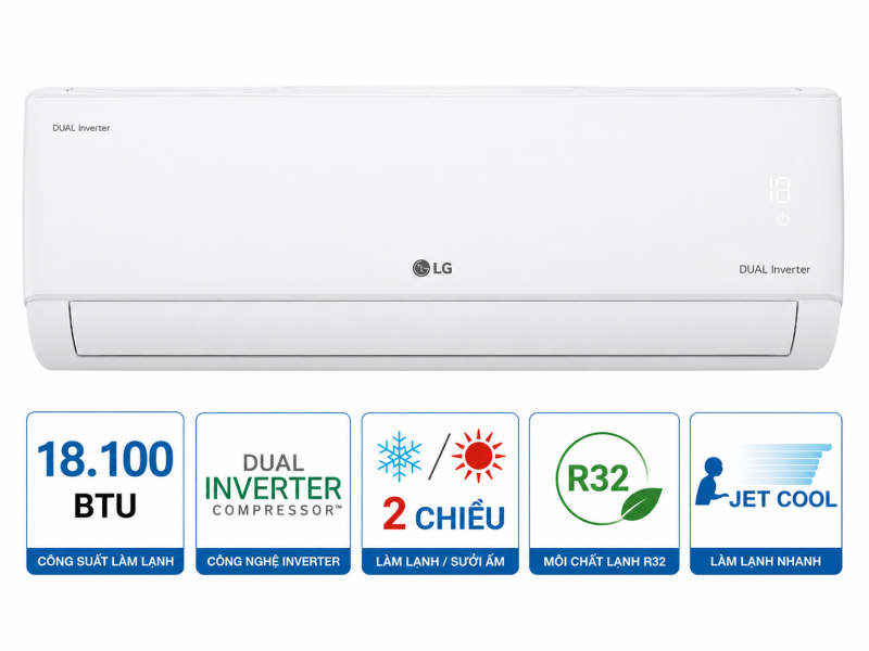 Điều hòa LG Inverter 18100 BTU IEC18M1