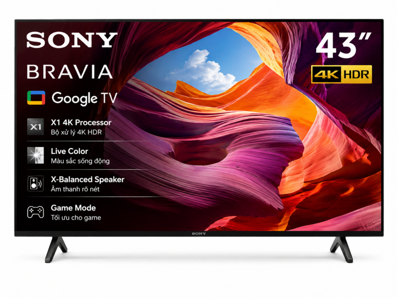 Google Tivi Sony 4K 43 inch K-43S25VM2
