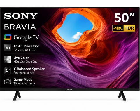 Google Tivi Sony 4K 50 inch K-50S25VM2