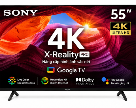 Google Tivi Sony 4K 55 inch K-55S25VM2