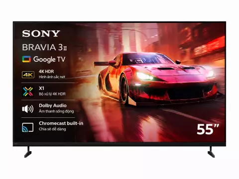 Sony Google Smart TV BRAVIA 3 II 55 Inch K-55XR30M2