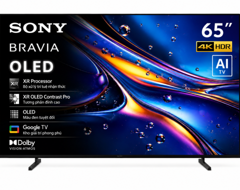 Google Tivi OLED Sony AI 4K 65 inch K-65XR80M2