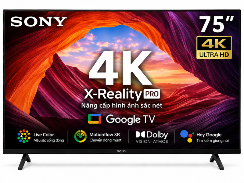 Google Tivi Sony 4K 75 inch K-75S25VM2