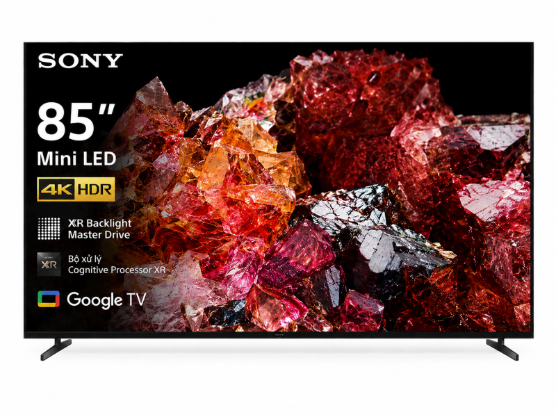Google Tivi Mini LED Sony AI 4K 85 inch K-85XR50