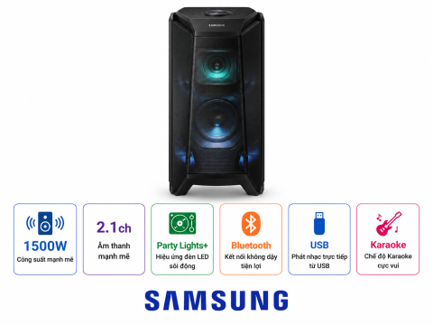 Loa tháp Samsung MX-T70/XV 1500W