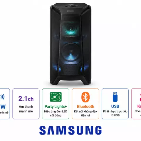 Loa tháp Samsung MX-T70/XV 1500W