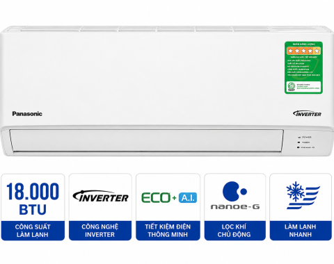 Điều hòa Panasonic 18000 BTU 1 chiều N18AKH-8