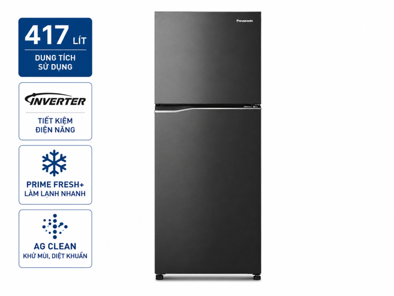 Tủ lạnh Panasonic Inverter 417 lít NR-BX471GPKV