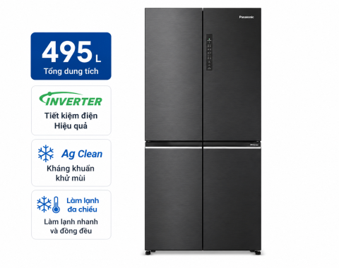 Tủ lạnh Panasonic Inverter 495 lít NR-CW530XMMV