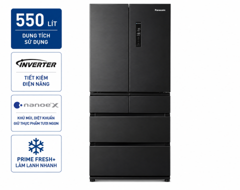 Tủ lạnh Panasonic Inverter 550 lít NR-DZ601VGKV