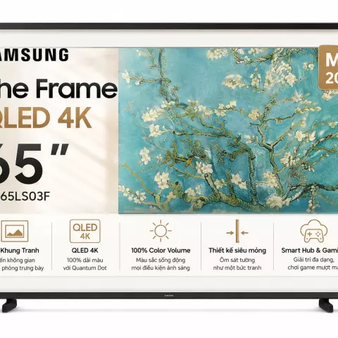 Tivi Khung Tranh The Frame Samsung QLED 4K 65 Inch QA65LS03F