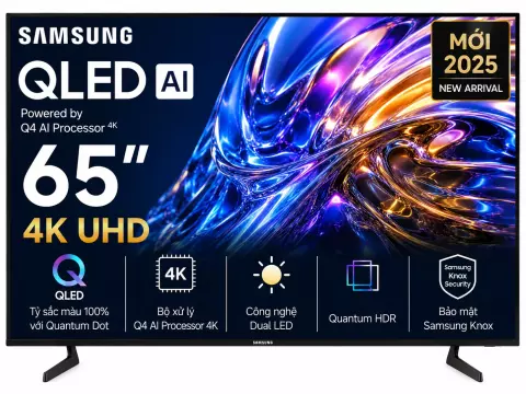 Smart Tivi QLED Samsung AI 4K 65 inch QA65Q8F5