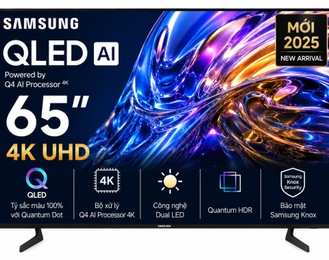 Smart Tivi QLED Samsung AI 4K 65 inch QA65Q8F5