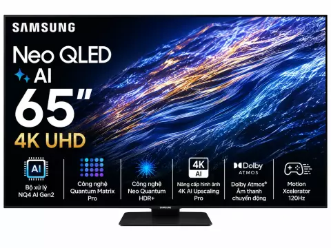 Smart Tivi Neo QLED Samsung AI 4K 65 inch QA65QN80F