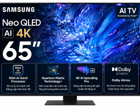 Smart Tivi Neo QLED Samsung AI 4K 65 inch QA65QN85F