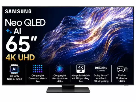 Smart Tivi Neo QLED Samsung AI 4K 65 inch QA65QN90F