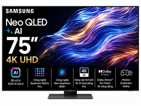 Smart Tivi Neo QLED Samsung AI 4K 75 inch QA75QN85F