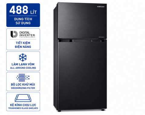 Tủ lạnh Samsung Inverter 488 lít RF48A4010B4/SV