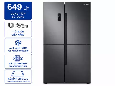 Tủ lạnh Samsung Inverter 649 lít RF59C700ES9/SV