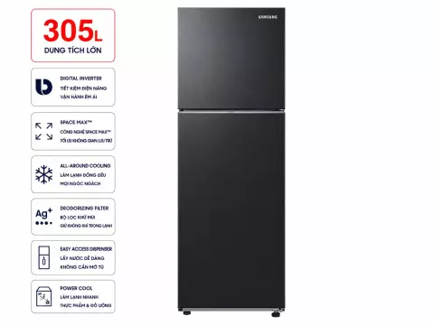 Tủ lạnh Samsung Inverter 305 lít RT31CG5424B1SV