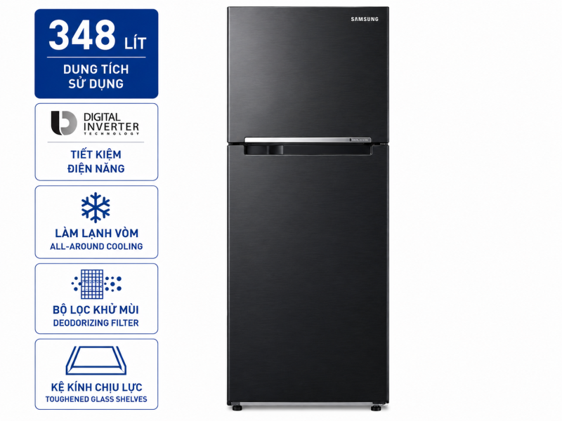 Tủ lạnh Samsung Inverter 348 lít RT35CG5424B1SV