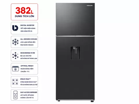 Tủ lạnh Samsung Inverter 382 lít RT38CG6584B1SV