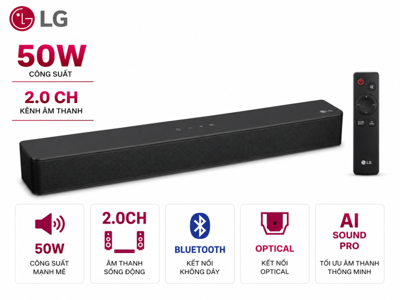 Loa thanh LG S20A 50W