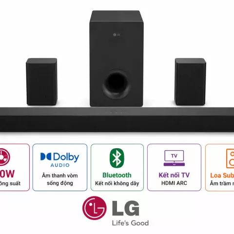 Bộ loa thanh LG S60T 340W