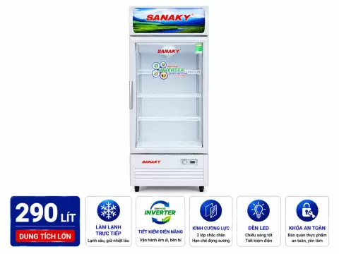 Tủ mát Sanaky 290 lít TM.VH358KL