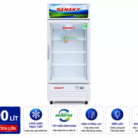 Tủ mát Sanaky 290 lít TM.VH358KL