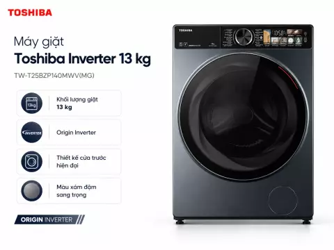 Máy giặt Toshiba Inverter 13 kg TW-T25BZP140MWV(MG)
