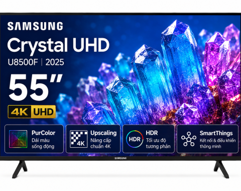 Smart Tivi Crystal UHD Samsung 4K 55 inch UA55U8500F