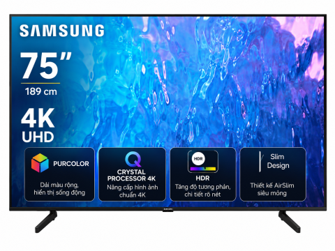 Smart Tivi Samsung 4K 75 inch UA75DU8000